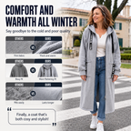 💃Oversized hooded sweatshirt coat for women