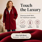 🔥Women Casual Zip up Fleece Hoodies