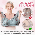 🎁 Super gather bra | Ice Silk Lace Cooling Comfort Bra