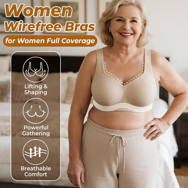 Buy 1 get 1 free🏆Super firming bra | Women Wirefree Bras 👍No more sagging breasts