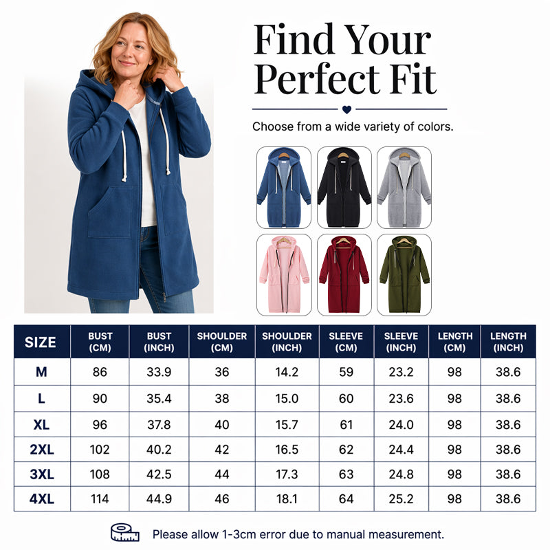 🔥Women Casual Zip up Fleece Hoodies
