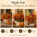 🍂 Fall Porch Faux Flower Bundles