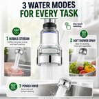 ⏳🔥LIMITED-TIME 50% OFF! ⏰🚰360°Rotating Faucet Filter‑Splash‑Proof Water Purifier💧