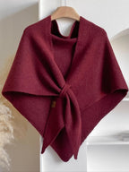 Last Day Promotion - 40% OFF💖Women's Solid-Color Cashmere Scarf, Your Everyday Touch of Elegance!🍂