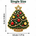 🔥 Hot Sale 🎄✨ DIY Christmas Pearl & Diamond Painting Fridge Magnet Kit – Sparkling Holiday Craft Fun 🧲