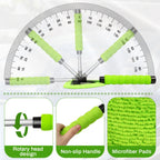 Windshield Cleaning Tool Set with Extendable Handle