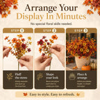 🍂 Fall Porch Faux Flower Bundles
