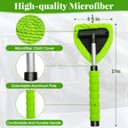 Windshield Cleaning Tool Set with Extendable Handle