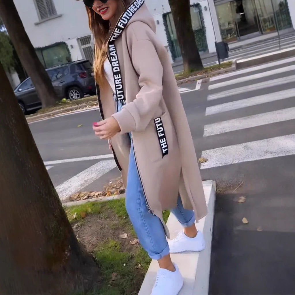 💃Oversized hooded sweatshirt coat for women