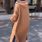 💃Oversized hooded sweatshirt coat for women
