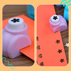 ✂️ BUY 2 GET 1 FREE! 🎨 DIY Paper Punch Set for Kids - Create Fun Shapes (Stars/Hearts/Animals) for Crafting & Scrapbooking 🧒✨