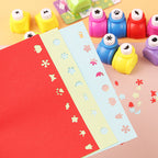 ✂️ BUY 2 GET 1 FREE! 🎨 DIY Paper Punch Set for Kids - Create Fun Shapes (Stars/Hearts/Animals) for Crafting & Scrapbooking 🧒✨