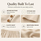 Soft Fabric Wide-Leg Trousers Two-Piece Set