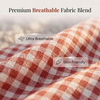 ⌛Limited-Time Offer-Women's Casual Gingham Print Top