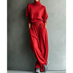 🍂Women Casual Two-Piece Pants Set – Chic Wide-Leg Two-Piece Outfit For Cosy Everyday Style🤍