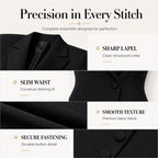 ⌛Limited-Time Offer-Women's Elegant Asymmetrical Single Breasted Blazer Dress