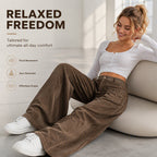 ⌛Limited-Time Offer-Women’s Casual Relaxed Fit Wide-Leg Pants