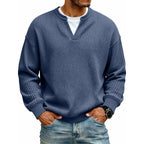 Layered Comfort Waffle Tee
