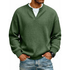 Layered Comfort Waffle Tee