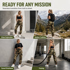 Women's Cargo Pants Lightweight Outdoor Joggers