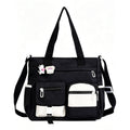 ✨ Everyday Convenience | Large-Capacity Multi-Pocket Canvas Tote Bag